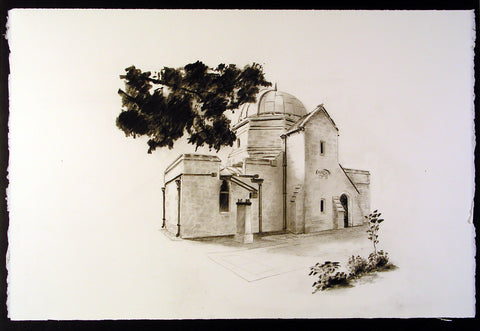 UCC Crawford Observatory by artist Trevor Goring