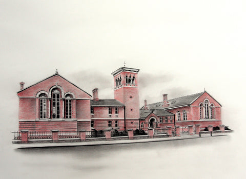 District Courthouse, Cork by artist Trevor Goring